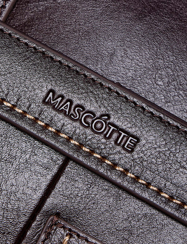 Коричневый мужской портфель MASCOTTE 602-5226-109 | ракурс 5