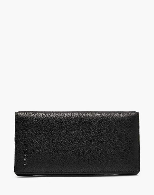 622-6105-102 Портмоне муж. нат.кожа/текстиль черн, Mascotte