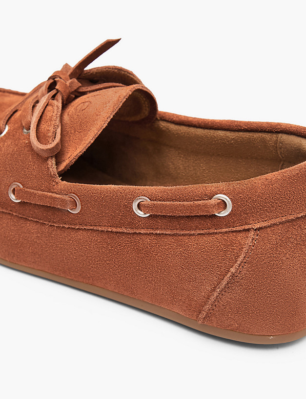 Рыжие женские полуботинки MASCOTTE 234-610021-0213 | ракурс 6