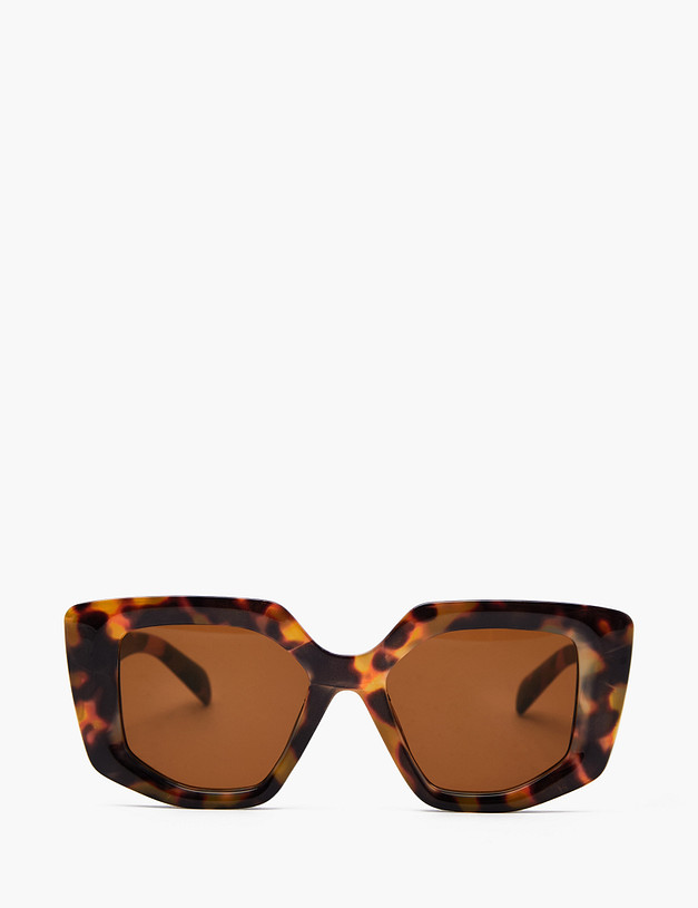 Коричневые женские очки MASCOTTE 753-4111-7709 | ракурс 2