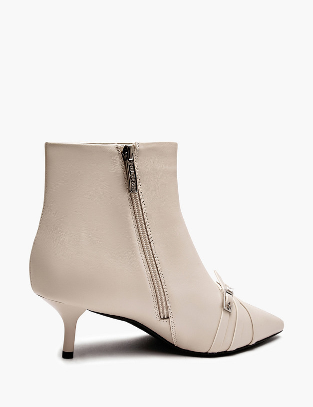 Молочные женские ботильоны MASCOTTE 94-610621-0501 | ракурс 3