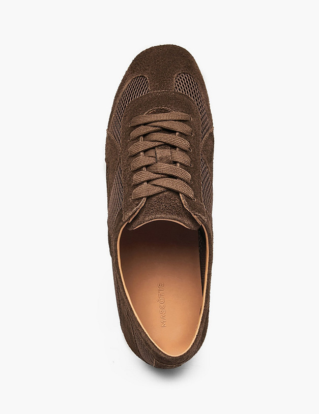 Коричневые женские кеды MASCOTTE 22-6101593-6602M | ракурс 4