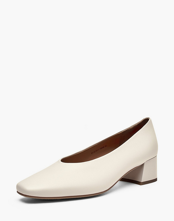 94-611311-1004M Туфли женские кож.спилок/нат.кожа св.беж, Mascotte