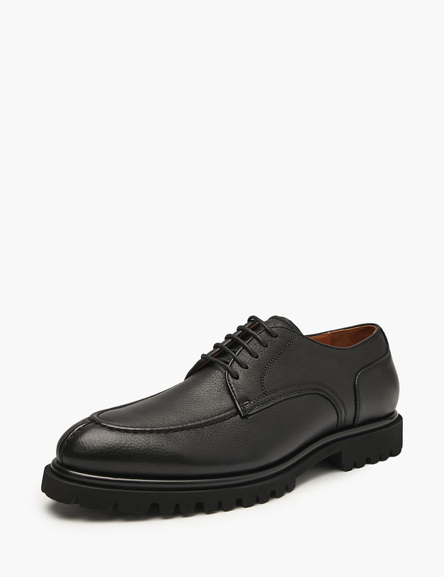 Черные мужские полуботинки MASCOTTE 22-5250511-8501M | ракурс 4