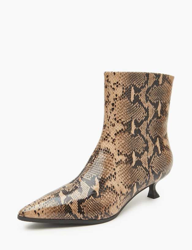 Женские ботильоны со змеиным принтом MASCOTTE 100-510821-0108 | ракурс 4