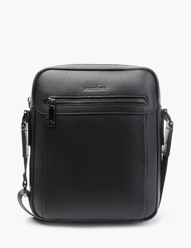 Черная мужская сумка MASCOTTE 604-2222-102 | ракурс 2