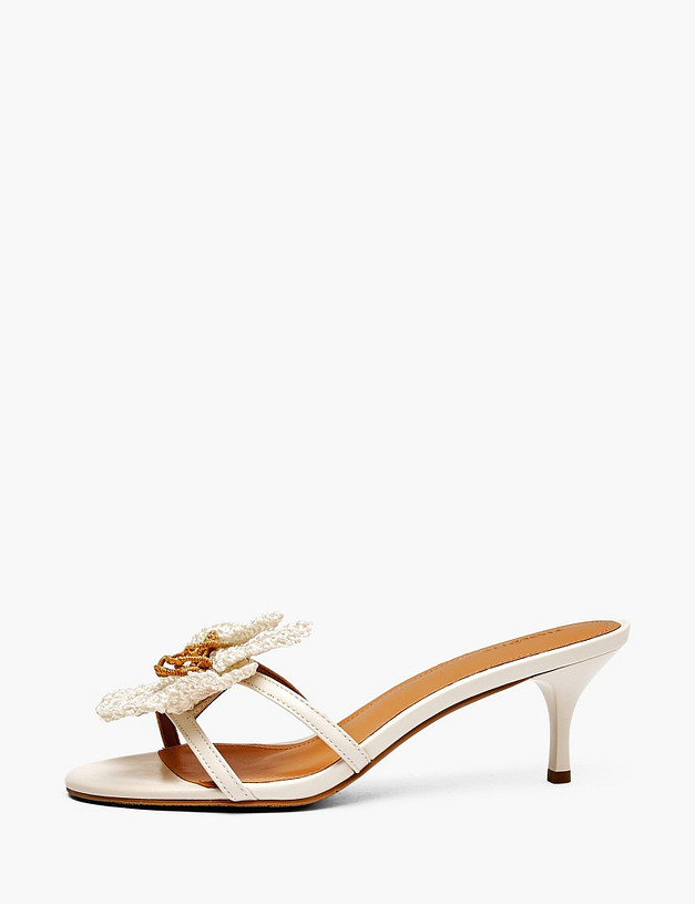 Молочные женские сабо MASCOTTE 233-6102912-0501 | ракурс 1