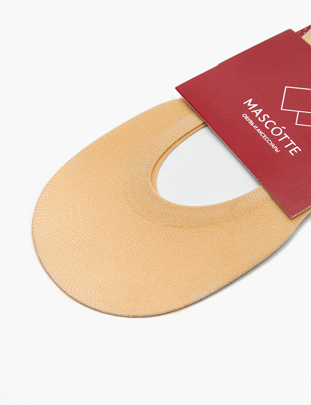 Бежевые женские подследники MASCOTTE 999-4112-7308 | ракурс 2