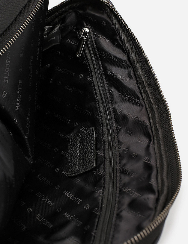 Кожаная мужская сумка-мессенджер MASCOTTE 604-9213-102 | ракурс 4