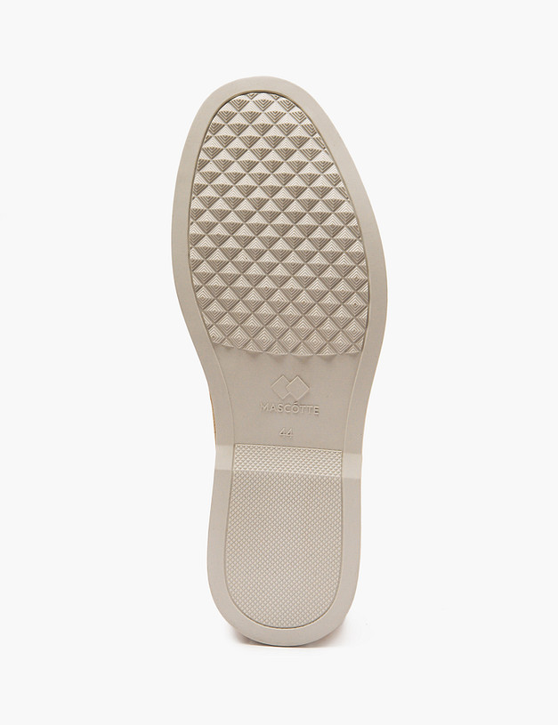 Оливковые мужские топ-сайдеры MASCOTTE 58-5112011-3264M | ракурс 5