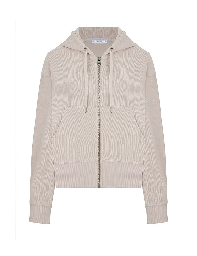 Молочное женское худи MASCOTTE 888-4201-2401 | ракурс 6