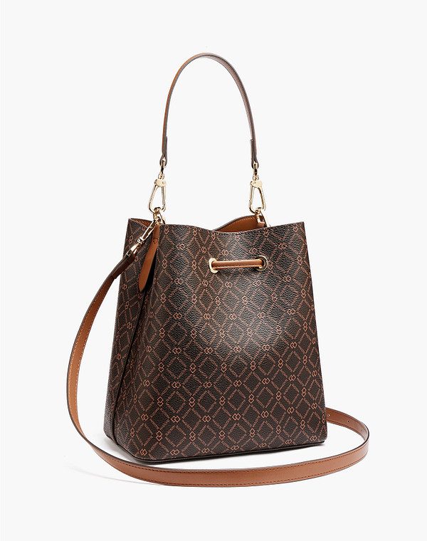 604-5204-609 Сумка женская и.кожа/и.кожа корич-рыж, S, Mascotte