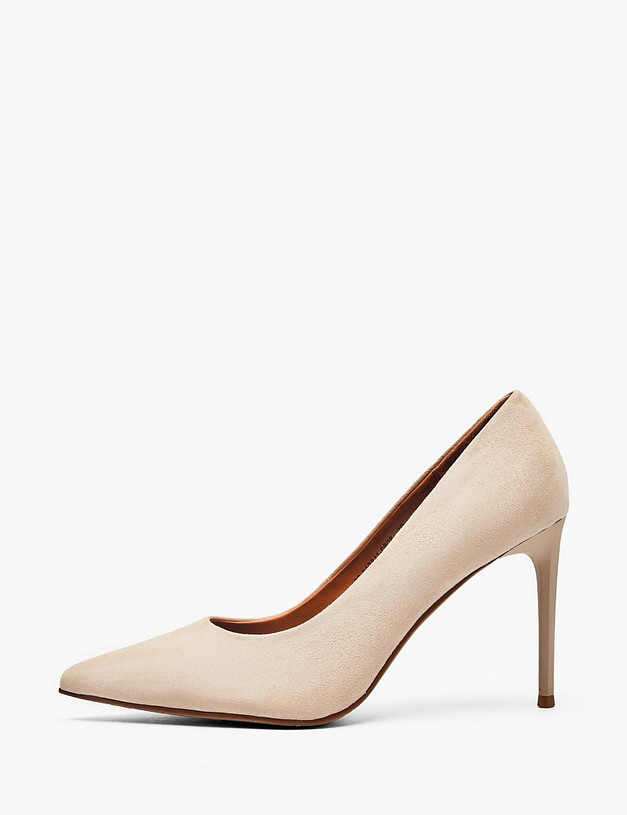 Бежевые женские туфли MASCOTTE 126-613811-0608 | ракурс 1