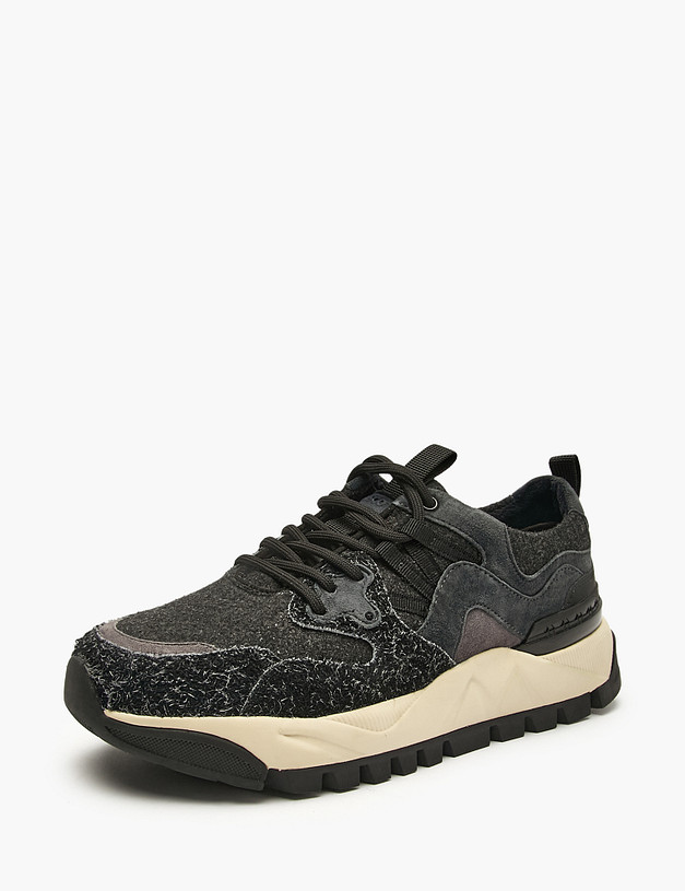 Серые женские кроссовки MASCOTTE 22-5241425-0210 | ракурс 2