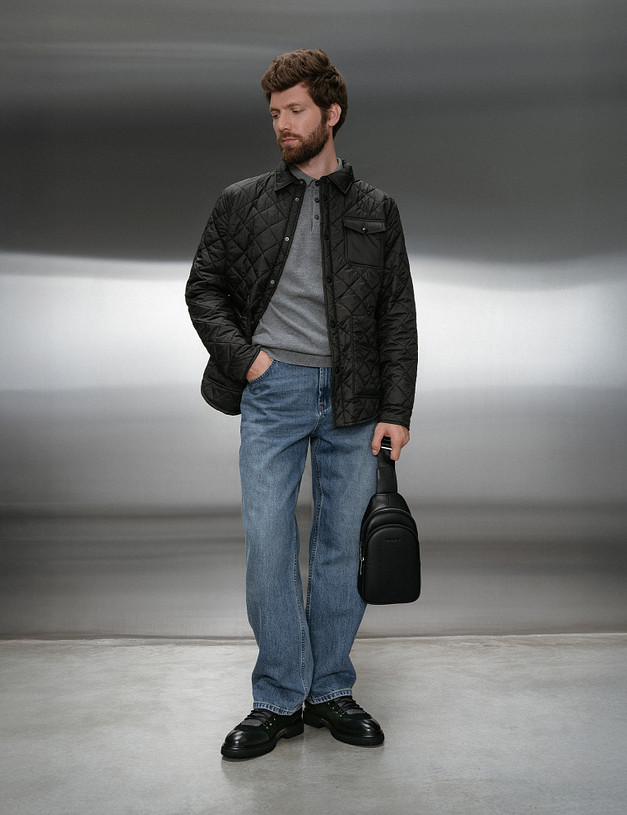 Черные мужские хайкеры MASCOTTE 175-4131722-3205M | ракурс 9