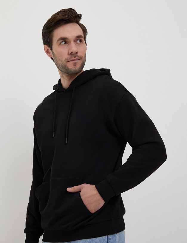 Черное мужское худи MASCOTTE 848-4128-2602 | ракурс 5