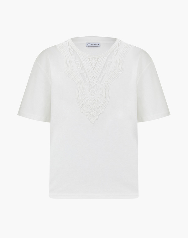 976-6102-2601 Футболка женская молочн, Mascotte