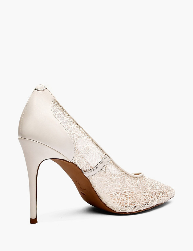 Молочные женские туфли MASCOTTE 126-6102692-0201 | ракурс 3