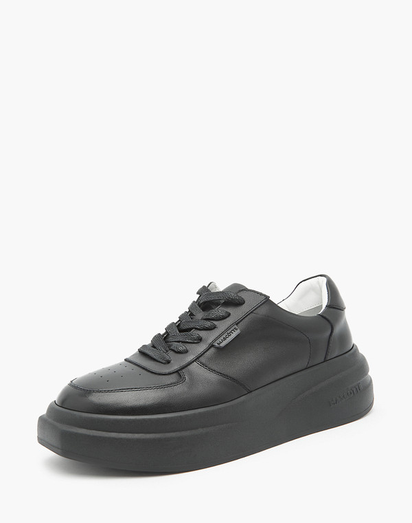 58-3203412-7100M Полуботинки женские нат.кожа/нат.кожа черн, Mascotte