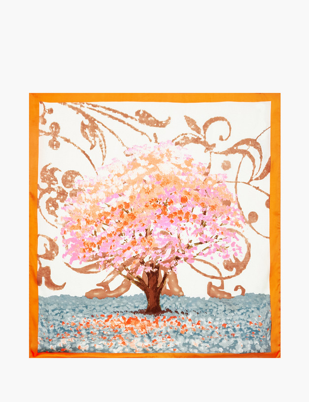 Бежевый женский платок MASCOTTE 763-2203-2408 | ракурс 2