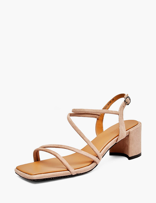 Бежевые женские босоножки MASCOTTE 58-512311-3612M | ракурс 2