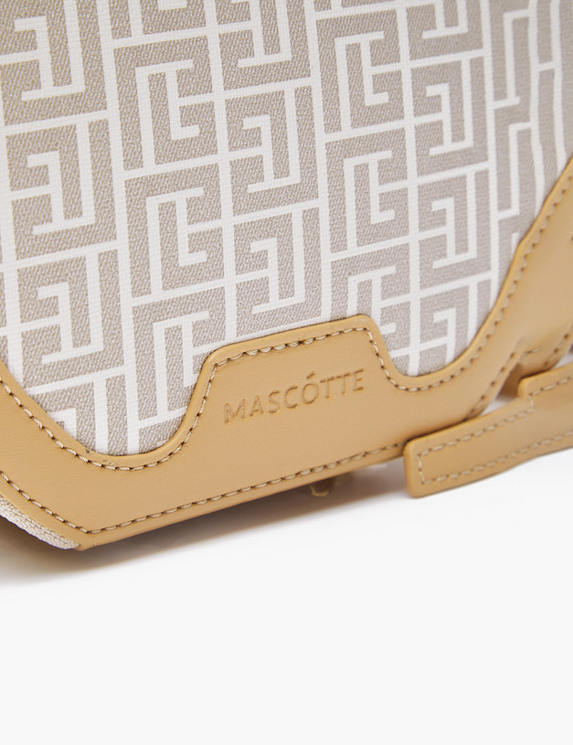 Бежевая женская сумка кросс-боди MASCOTTE 602-2105-608 | ракурс 7