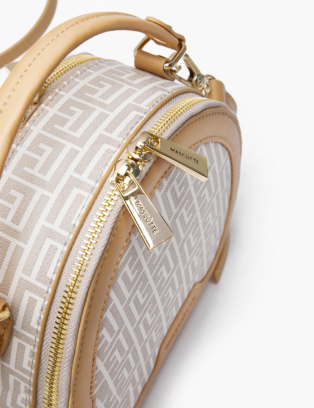Бежевая женская сумка кросс-боди MASCOTTE 602-2105-608 | ракурс 6