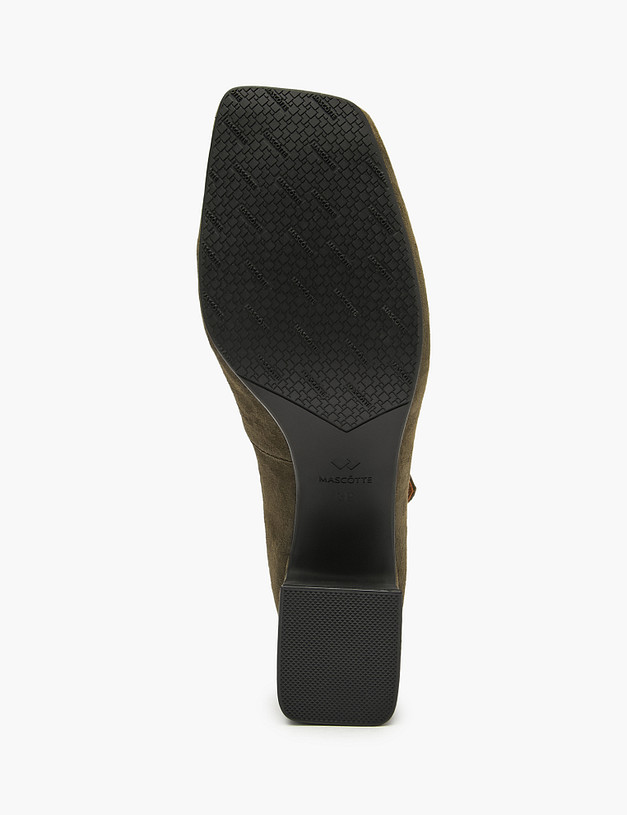 Зеленые женские туфли Мэри Джейн MASCOTTE 126-521711-0604 | ракурс 6