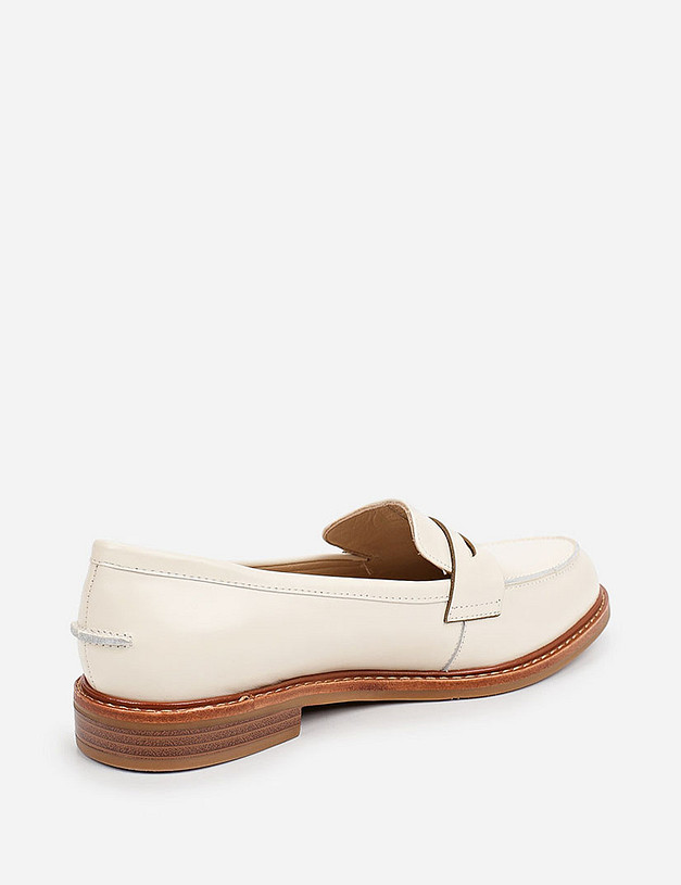 Женские лоферы из натуральной кожи MASCOTTE 233-110711-0101 | ракурс 3