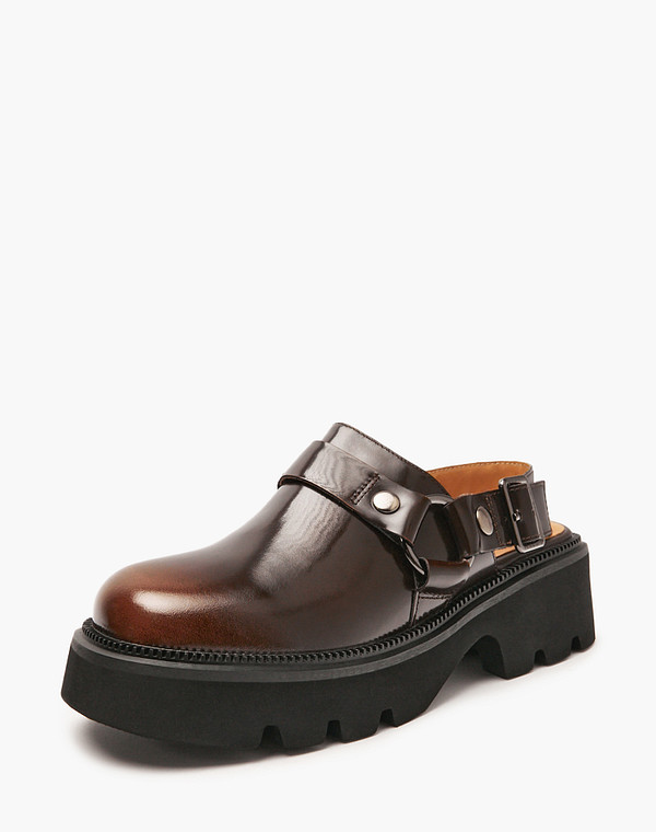 22-5161613-0109 Туфли летние женские нат.кожа/нат.кожа корич, Mascotte