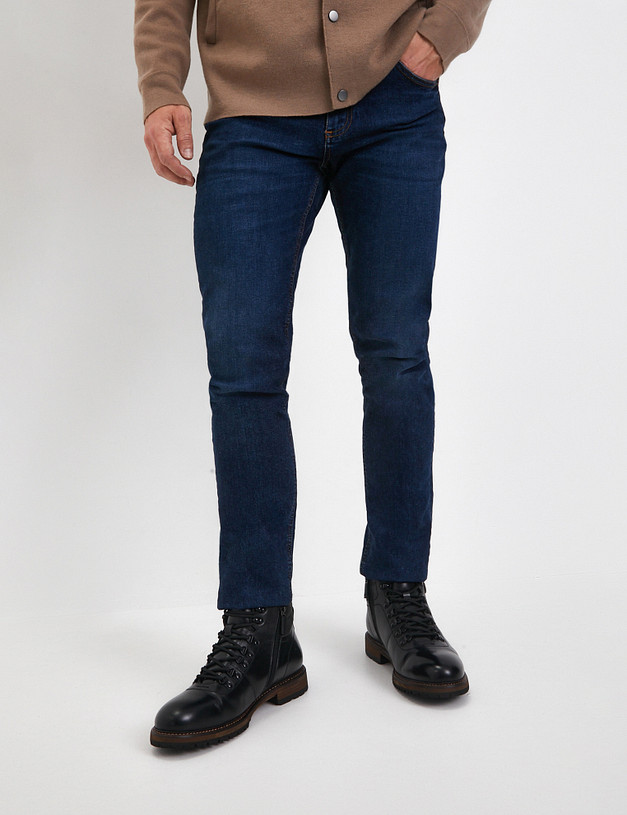 Черные мужские зимние хайкеры MASCOTTE 58-429431-0102 | ракурс 2