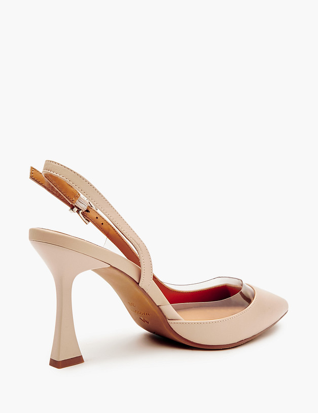 Бежевые женские босоножки MASCOTTE 126-411111-0508 | ракурс 3