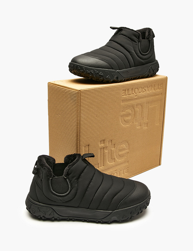 Черные женские дутики MASCOTTE 189-422023-0202 | ракурс 6 Черные женские дутики MASCOTTE 189-422023-0202 | ракурс 6