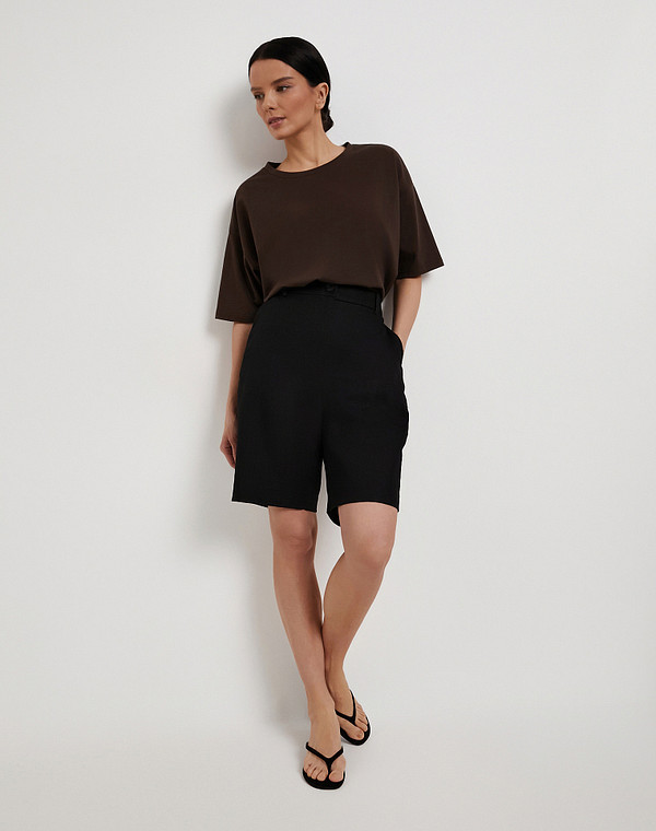 835-6103-2702 Шорты женские черн, Mascotte