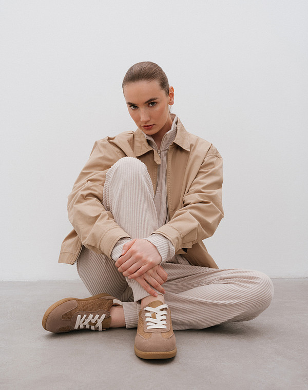 Коричневые женские кеды 6990₽