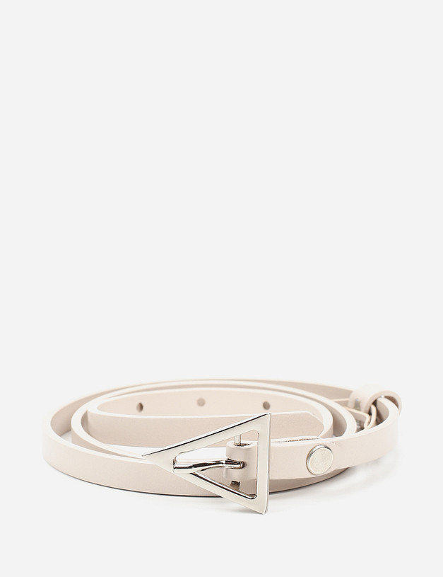 Бежевый женский ремень MASCOTTE 701-1103-108 | ракурс 2