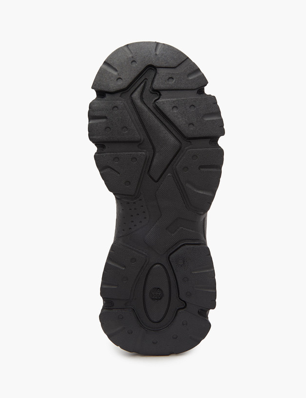 Черные детские кроссовки MASCOTTE 234-320421-0602 | ракурс 7