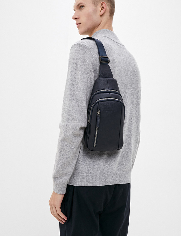 Темно-синий мужской рюкзак MASCOTTE 604-0116-103 | ракурс 1 Темно-синий мужской рюкзак MASCOTTE 604-0116-103 | ракурс 1