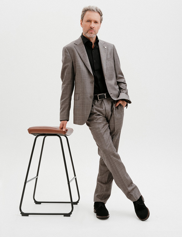 Черные мужские дерби MASCOTTE 175-512612-0602 | ракурс 1