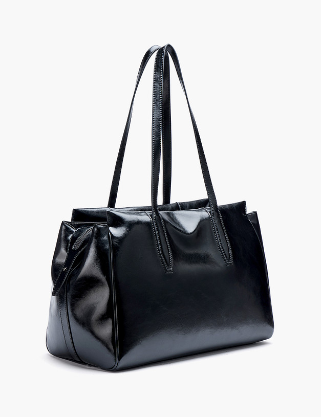 Черная женская сумка MASCOTTE 616-6111-602 | ракурс 3