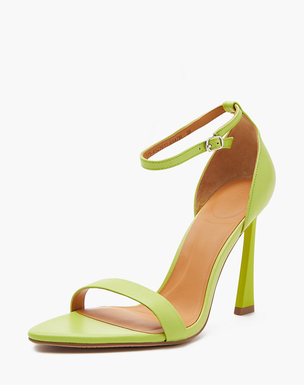 175-4123011-6547M Туфли летние женские нат.кожа/нат.кожа зелен, Mascotte