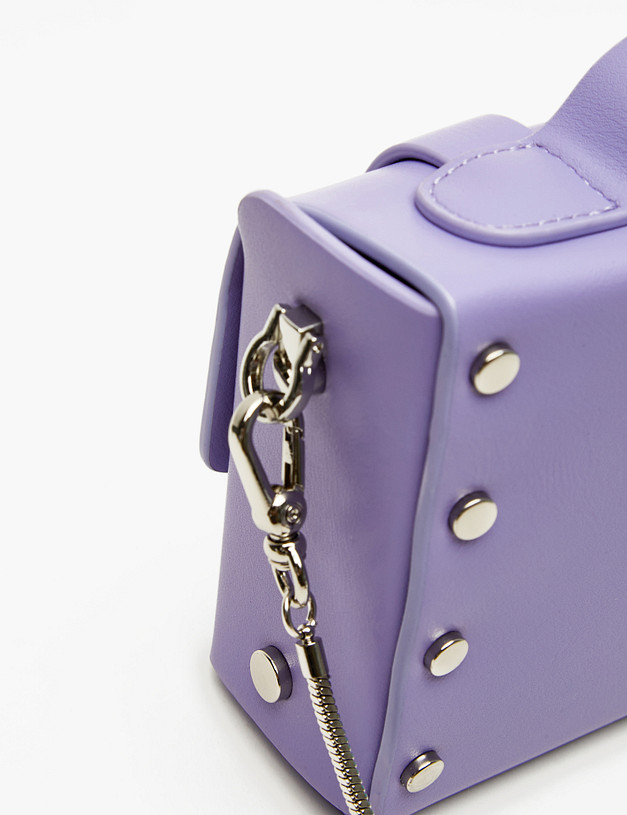 Лавандовая женская сумка MASCOTTE 671-4114-607 | ракурс 5 Лавандовая женская сумка MASCOTTE 671-4114-607 | ракурс 5