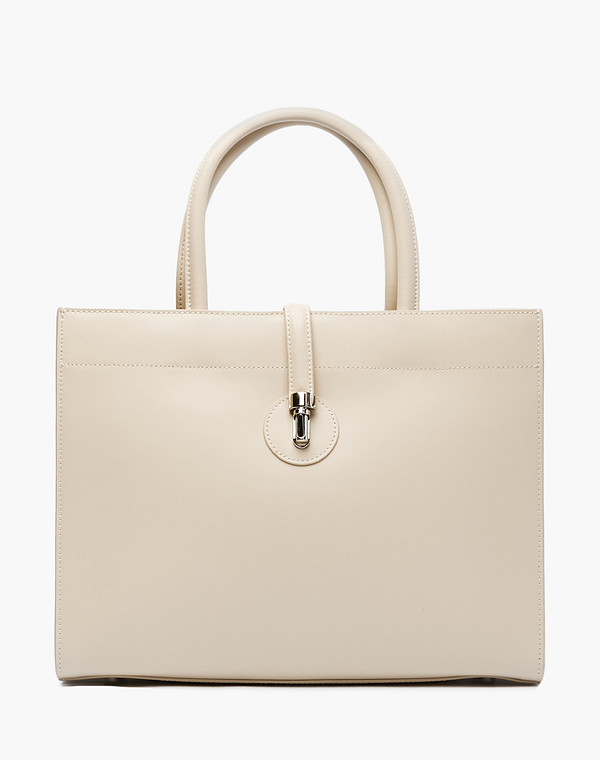 660-2145-601 Сумка женская кож.спилок/текстиль бел, M, Mascotte