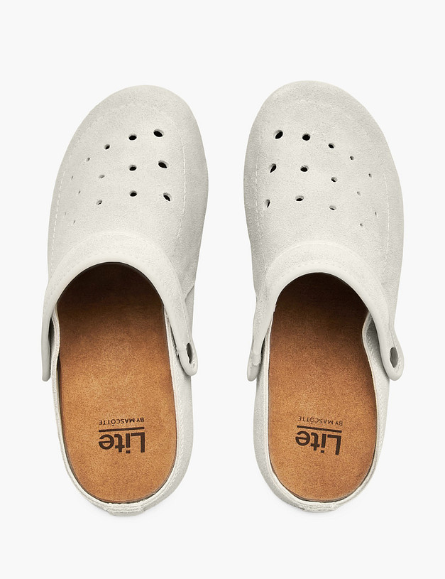 Молочные женские сабо MASCOTTE 98-612622-0201 | ракурс 4