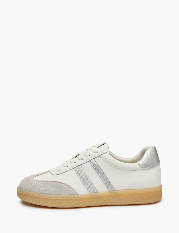 Белые женские кеды MASCOTTE 78-510411-1001M | ракурс 1