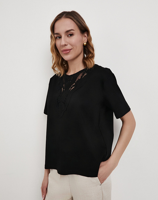 976-6102-2602 Футболка женская черн, Mascotte