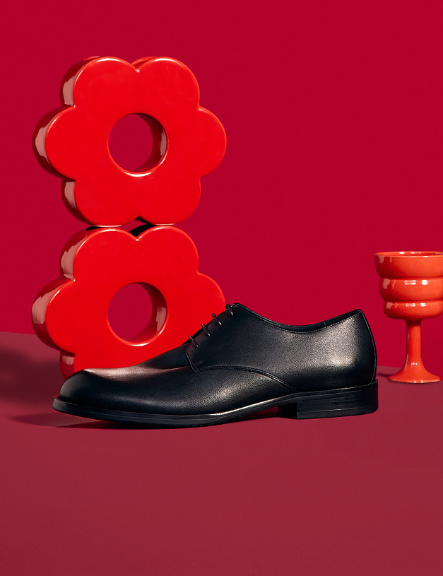 Черные мужские дерби MASCOTTE 22-5251511-0102 | ракурс 1