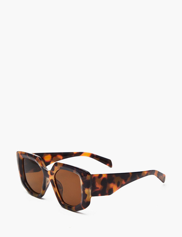 Коричневые женские очки MASCOTTE 753-4111-7709 | ракурс 3