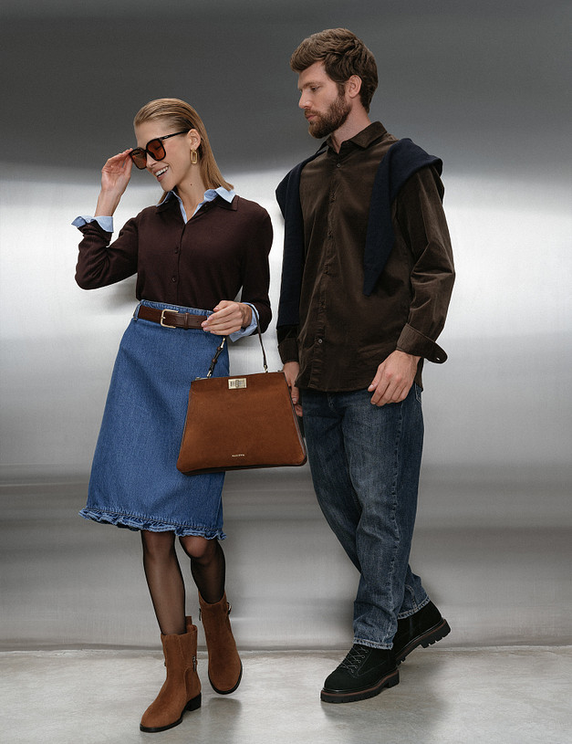 Черные мужские ботинки MASCOTTE 175-523821-3205M | ракурс 1