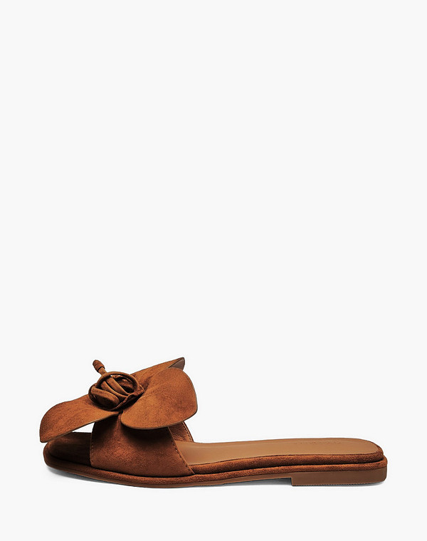 94-5164714-3667M Туфли летние женские велюр/нат.кожа рыж, Mascotte